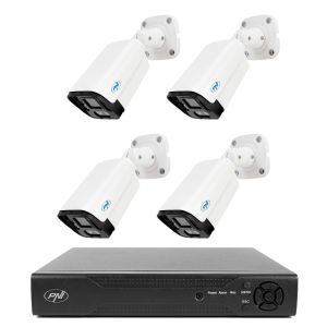 NVR PNI House IP716 video surveillance package and 4 PNI IP125 cameras with IP, 5MP