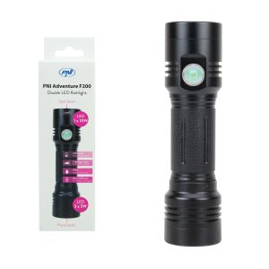 PNI Adventure F200 dual flashlight