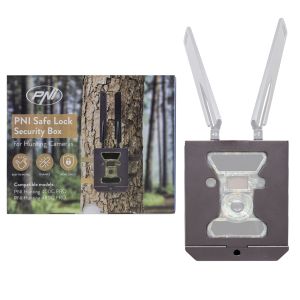 Cámara de caza PNI Hunting 400C PRO 24MP con Internet 4G LTE, GPS,  transmite simultáneamente video y foto al teléfono, 4 correos electrónicos,  FTP, Full HD 1080P, Night Vision, 59 LED invisibles