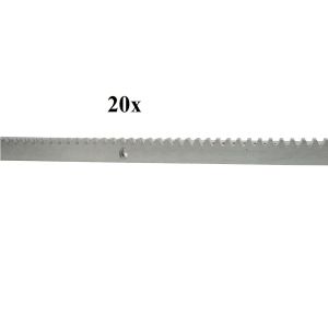 Package 20m PNI CRP130 metal rack for self-supporting gate automation