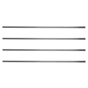 Package 4m PNI CRP130 metal rack for self-supporting gate automation