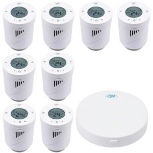 Wifi kit 8 pieces intelligent thermostatic head