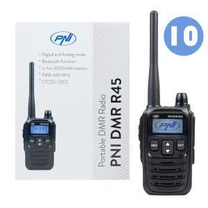 Box with 10 pcs PNI DMR portable radio station