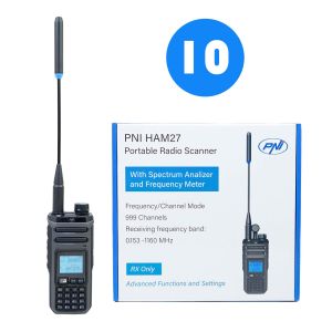 Bax 10 pcs Portable radio scanner PNI HAM27