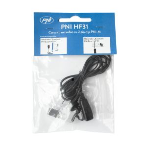 Headset with microphone PNI HF31 with 2 pins type PNI-M