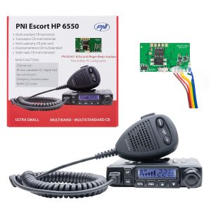 CB PNI Escort HP 6550 radio station with PNI ECH01