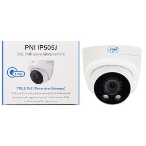Video surveillance camera PNI IP505J POE, 5MP