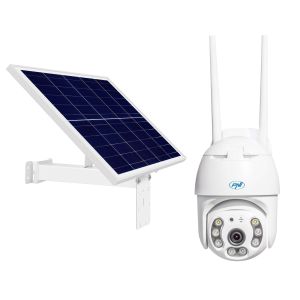 Surveillance camera with solar panel, PNI