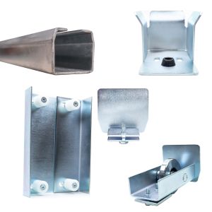 Mounting kit for self-supporting gates