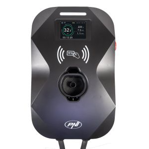 PNI KW11 charging station, 16A, 11KW, for electric cars, 85V - 415V, three-phase, Type 2 cable and 7-pin connector