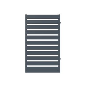 PNI MAB900 aluminum pedestrian gate, 0.9 m long and 1.5 m high