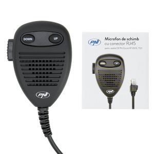 Replacement microphone for CB radio stations PNI Escort HP 6500, PNI Escort HP 7120