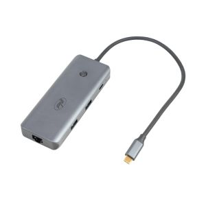 PNI MP15S USB-C to HDMI Multiport Adapter, 2 x USB 3.0, SD/TF, RJ45, USB-C PD