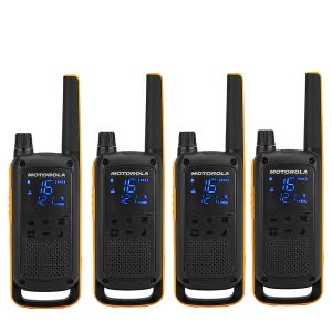 Portable PMR radio station Motorola TALKABOUT T82 Extreme Quad set with 4 pcs