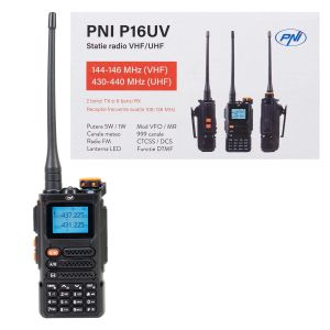 Portable VHF/UHF radio station