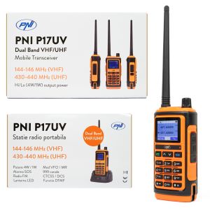 Portable VHF/UHF radio station PNI P17UV