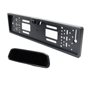 PNI Escort P25S Wireless parking system with 4.3-inch car display in the rearview mirror and camera in the license plate holder