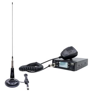 CB PNI Escort HP 9700 USB radio station package and CB PNI LED 2000 antenna with magnetic base
