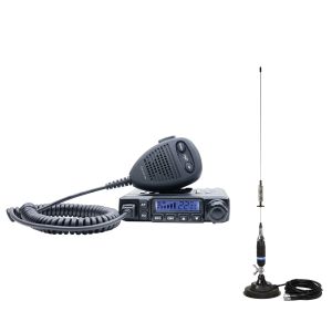 CB radio station package PNI Escort HP 6550 with PNI ECH01 installed + CB antenna PNI S75 with magnet