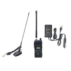 PNI Escort HP 72 CB radio station package with power adapter and PNI Extra 48 antenna