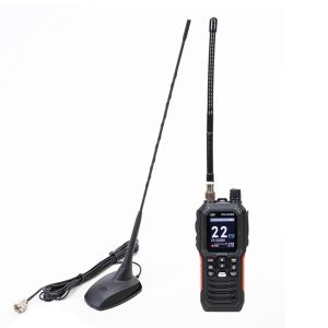 Portable CB radio station PNI Escort HP 102 multi standard, 4W, 12V-24V, AM-FM with CB antenna PNI Extra 48 with magnet