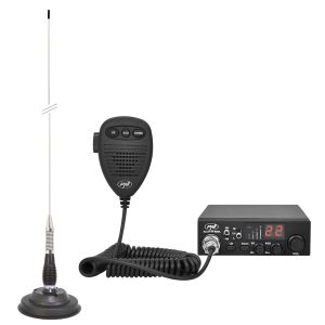 Kit CB radio CBI ESCORT HP 8000L ASQ + CB PNI ML100 antenna