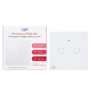 Smart switch with PNI SafeHome PT202L touch