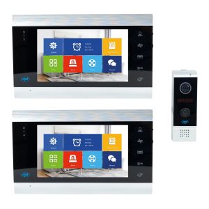 Video intercom PT720MW with 2 monitors