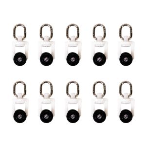 Set of 10 rings PNI PT923I for curtain rail, drapery PNI PT923