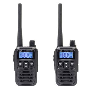 Kit of 2 portable PNI PMR radio stations