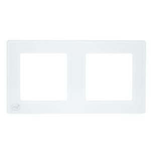 PNI WP2 glass double frame for PNI sockets