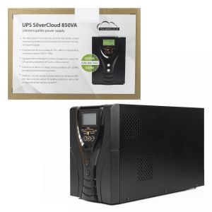 UPS SilverCloud 850VA with sinusoidal LCD screen