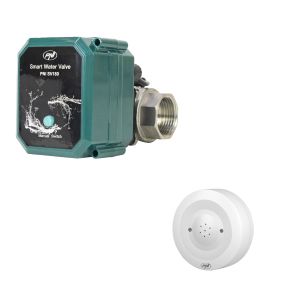 Anti Flood Kit Smart Water Valve PNI SV180 Wi-Fi connectivity + Smart Flood Detector PNI Safe H