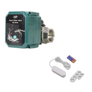 Anti Flood Kit Smart Water Valve PNI SV180 Wi-Fi connectivity + Smart Flood Detector PNI Safe H
