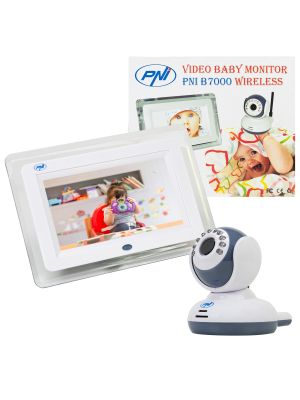 Video Baby Monitor PNI B7000 7 inch wireless screen