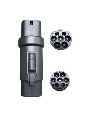 PNI 3F Type 2 to GBT adapter for electric car charging station, three-phase