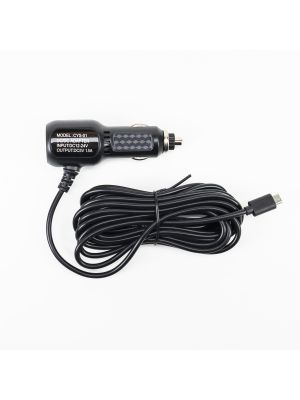 PNI car charger with 12V / 24V micro USB plug