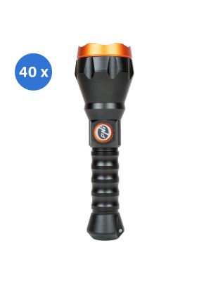 Box with 40 pieces of PNI Adventure F550 Crystal LED flashlight