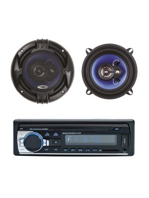 Package Radio MP3 car player PNI Clementine 8428BT 4x45w + Coaxial car speakers PNI HiFi650