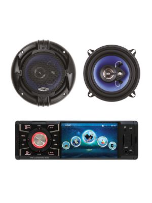 Package MP5 car player PNI Clementine 9545 + Coaxial car speakers PNI HiFi500, 100W, 12.7 cm