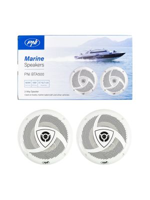 Coaxial speakers for boats PNI BTA500, 100W, 12.7 cm, set of 2