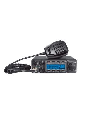 Amateur radio station CRT SS 9900V AM, FM, LSB, USB, CW 28-29.7Mhz, ASQ, DTMF, Roger Beep, 12V, CTCSS, DCS, programmable
