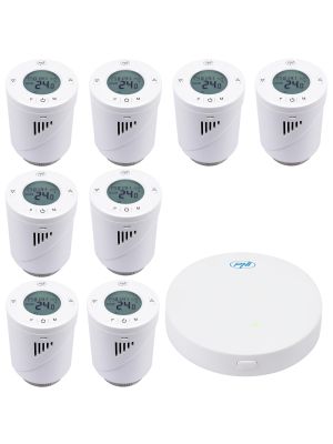 Wifi kit 8 pieces intelligent thermostatic head