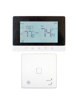 PNI CT50S PRO wireless smart thermostat, with WiFi, for heating systems, minimum hysteresis 0.1°C, control via Tuya