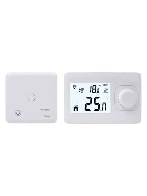 PNI CT61S wireless thermostat for heating systems, illuminated display, daily programs
