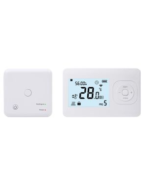 PNI CT62S Wireless Thermostat for Heating Plants, Illuminated Display, Daily Programs