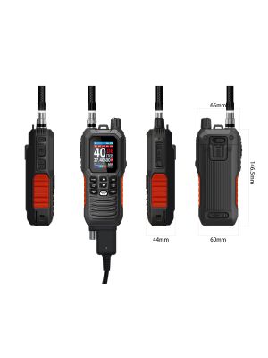 Portable CB radio PNI Escort HP 102, multi standard, 4W, 12V, AM-FM, NRC, Dual Watch, Roger Beep, ASQ SQ adjustable