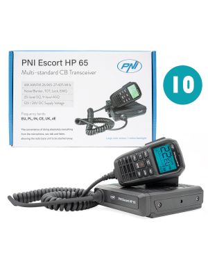 Bax with 10 pcs CB radio station PNI Escort HP 65