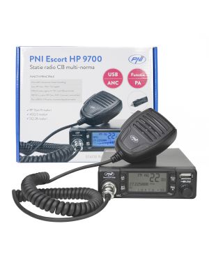 Cb radio pni escort hp 8900 asq, 12v/24v, rf gain, roger beep, ctcss-dcs,  dual watch am/fm commuté uniquement dans la bande ue PNI Pas Cher 