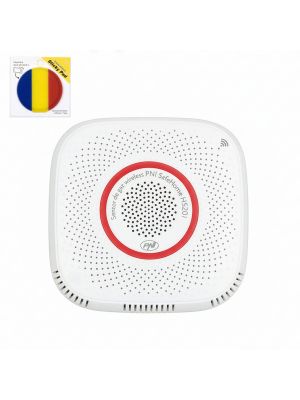 Package PNI SafeHouse HS201 Methane Gas Sensor (CH4) with Wi-Fi, Tuya Smart + Sticky Pad Flag